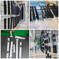 Ensembles complets de pickleball de haute qualité, durables et à prix abordable, poteaux de filet de pickleball en alliage d'aluminium, poteau de pickleball de 3 pieds