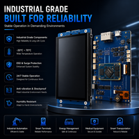 Módulo de Pantalla TFT Industrial de 7 Pulgadas con Android/Linux, 1024x600, Rockchip RK3568B2, 2GB DDR4, 8GB EMMC, Amplio Rango de Temperatura, I/O Enriquecidos, Inteligente