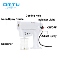 Vaporisateur capillaire professionnel portable entièrement automatique à micro-brume avec température de brume de 40 à 52 degrés pour salons de beauté