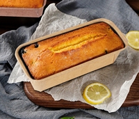 Mini moules à pain en papier pour la cuisson Moule à gâteau de cuisson anti-graisse Four sans danger pour le congélateur Papier kraft Rectangle Gâteau Mini casserole Cuisson du pain