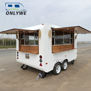 Onlywe Remorque alimentaire mobile personnalisée pour crème glacée, pizza et grillades, entièrement équipée, à vendre aux États-Unis - Product Image 4