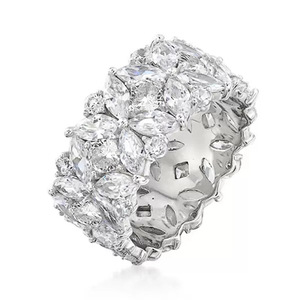 Anello con Design a Marquise per Composizioni Floreali, Stile Creativo, Anello da Dito per Donne - Product Image 6