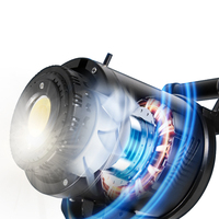 Éclairage LED COB 200W pour studio photo, lumières d'enregistrement vidéo à intensité variable avec télécommande pour portraits et interviews