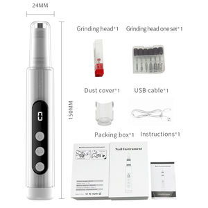 Nuevo Diseño de Lima de Uñas Eléctrica Inalámbrica, Pulidora Profesional para Manicura y Pedicura, Máquina de Taladro para Uñas con Lámpara UV - Product Image 6