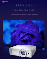 Projecteur vidéo HD27 HDR 1080P Native 3D 4K HDR Full HD High Lumens avec projecteur Blue Ray pour système vidéo de cinéma maison