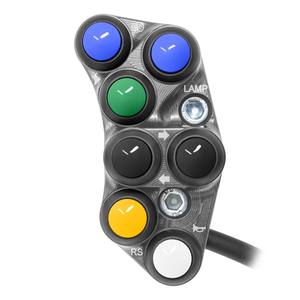 Interrupteur de guidon gauche pour Kawasaki Ninja ZX-10R/R (titane) - Product Image 1