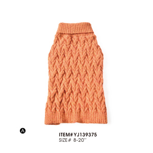 Pull en tricot luxueux et chaud pour animaux de compagnie, en poil de chameau, pour chats et chiens - Product Image 1
