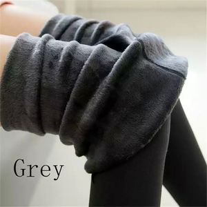 Leggings da donna all'interno di Leggings caldi in pelliccia spessa pantaloni invernali in <span class=keywords><strong>pile</strong></span> da donna Leggings in velluto R1891 - Product Image 3