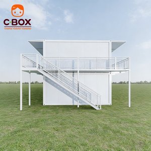 Cbox Venta al por Mayor de Oficinas Prefabricadas Modulares, Panel Sándwich, Dormitorio de 2 Pisos, Campamento para Trabajadores, Casa Contenedor Móvil - Product Image 2