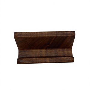 Premium Wooden Business Card Holder, Modern Office Desk Organizer - Product Image 6