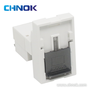 128 loại rj45 utp cat6 8p8c 90 độ <span class=keywords><strong>keystone</strong></span> <span class=keywords><strong>jack</strong></span> DP-KJ-9150 - Product Image 2
