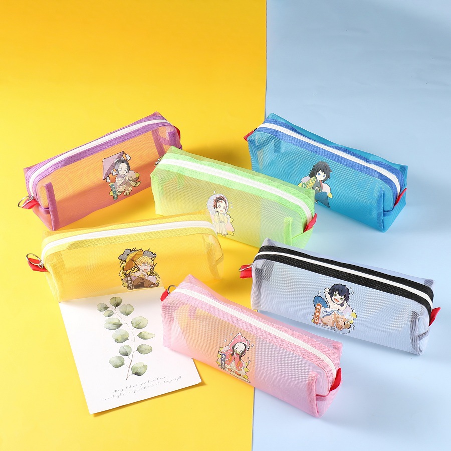 Лидер продаж; Обувь с рисунками из японского аниме «Демон» убийца мешок карандаша kimetsu без Yaiba пенал сумка для студентов