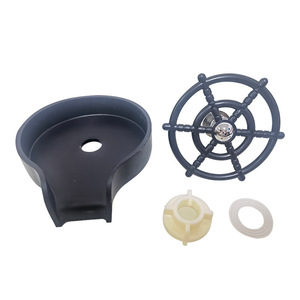 Cup Washer High Pressure <b>Spray</b> 5 Hole Nozzle Stainless Steel Automatic Shut Off For Home Coffee Shop Bar KTV - Product Image 2