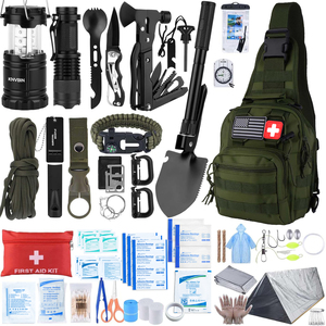 ORI-POWER All-in-One Wilderness Camping Tool <strong>Set</strong> Safety Gear <strong>Emergency</strong> Outdoor <strong>Bag</strong> for Hiking Hunting Adventure - Product Image 1