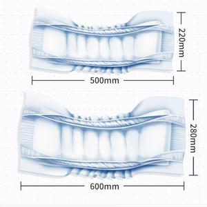 2024 conception populaire produits de soins pour personnes âgées meilleure vente coussinets intérieurs jetables couches adultes droites et en forme de gourde - Product Image 5