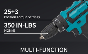 Cordless 18V Electric Impact <strong>Drill</strong> &amp; Hammer <strong>Drill</strong> Set with <strong>Mini</strong> <strong>Drill</strong> for Li-ion Battery Packs OEM - Product Image 4