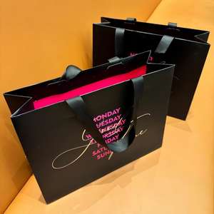 Bolsas de Papel Blancas de Lujo al por Mayor, con Logotipo Impreso Personalizado, para Boutique, Comercio Minorista, Regalos, Embalaje con Cinta - Product Image 3