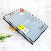 Boîte d'emballage en plastique PVC transparent pour tablettes, impression de logo personnalisée, housse de tablette, boîte d'emballage de vente au détail pour iPad