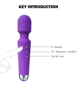 Masturbation féminine magique masseur clitoridien vibrant jouet adulte AV g spot gode baguette vibrateur jouets sexuels pour femme