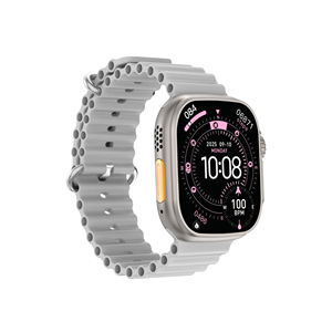 นาฬิกาอัจฉริยะ DF DT Ultra 4 สีเงิน หน่วยความจำขนาดใหญ่ 4GB ภาพสามมิติ ระบบนำทางด้วยเข็มทิศ เชื่อมต่อหูฟัง TWS รองรับ <span class=keywords><strong>Google</strong></span> <span class=keywords><strong>Map</strong></span> เล่นวิดีโอได้ - Product Image 5