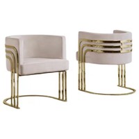 Chaise de maquillage ergonomique moderne en acier inoxydable écologique pour salon de manucure, dossier rembourré en cuir, durable, pour la maison et le bureau