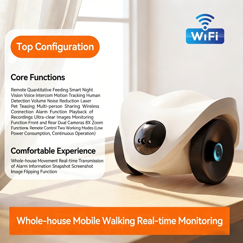 Robot d'alimentation WiFi supérieur blanc