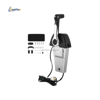 Boîtier de commande à distance Suptrue Marine Yamaha pour moteur hors-bord, montage supérieur, accélérateur à ouverture par pression 704-48205-P1 pour essence, état neuf