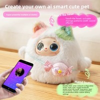 KI-Smart-Plüschpuppe mit Berührungssensor, interaktiver Sprachsteuerung, leuchtend, zur Entwicklung emotionaler Intelligenz, Kinderspielzeug für Jungen