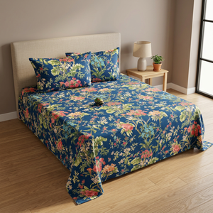 Great Price Export Cotton Bedding <b>Set</b> Printed Cartoon Bear Pattern <b>Comforter</b> Quilt Cover Pillowcases All Season Home Use - Product Image 3