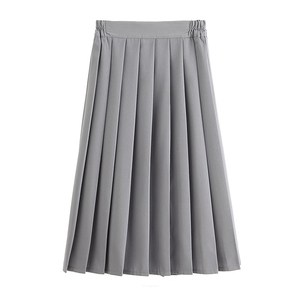 Faldas Largas de <span class=keywords><strong>Moda</strong></span> para Chicas, Faldas <span class=keywords><strong>Midi</strong></span>, Falda Larga Coreana de <span class=keywords><strong>Moda</strong></span> - Product Image 1