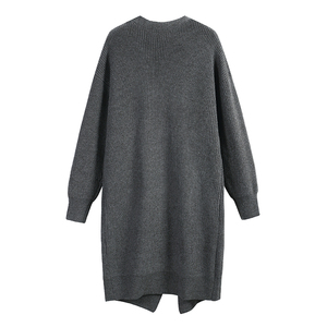 เสื้อสเวตเตอร์ถักยาวของผู้ชายเสื้อสเวตเตอร์ถักเสื้อแจ๊กเก็ตยาวเหนือเข่าดีไซน์ใหม่2026 - Product Image 3