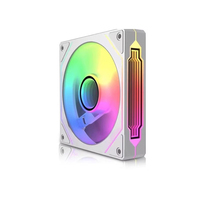 2025 nouveau ventilateur de refroidissement CPU 120mm refroidisseur de processeur ARGB boîtier de ventilateur de bloc de construction d'ordinateur avec lumière de contrôleur