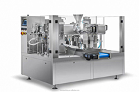 Machine d'emballage multi-stations R8-300 pour sachets Doypack, rotative automatique pour grains de café et poudre d'assaisonnement