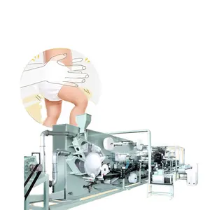 Máquina de fabricación de pañales de bebé, de Sudáfrica, Italia