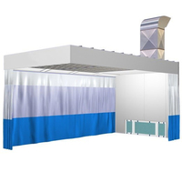 TFAUTENF Stations de préparation et de finition portables, cabine de peinture et station de préparation