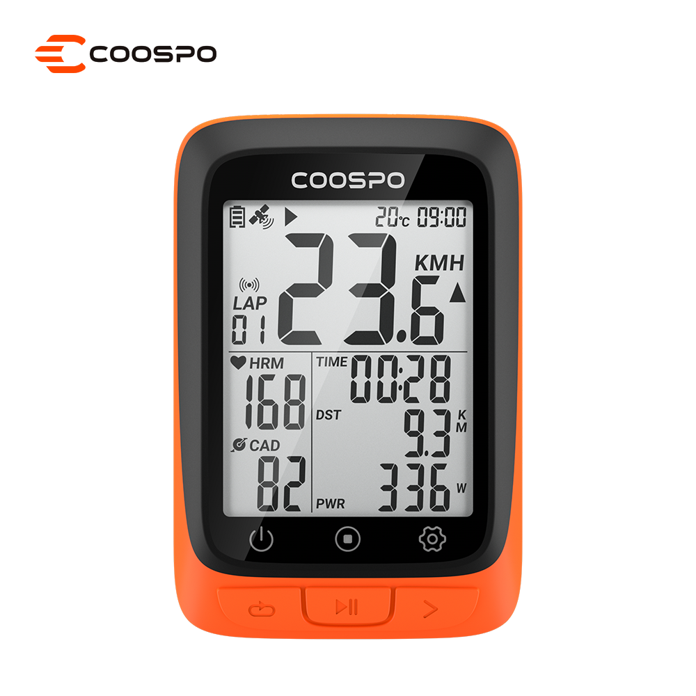 COOSPO BC107 Bluetooth и ANT + GPS велосипедный компьютер для дорожного велосипеда