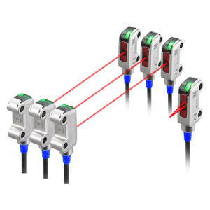 Датчик фотоэлектрический лучевой дальнего действия серии LMX, дальность действия 500 мм, 1200 мм, 2000 мм, ультракомпактный размер, 12-24В, NPN/PNP - Product Image 2