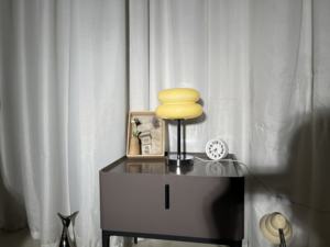 CHUSE-Luz led colorida para escritorio, lámpara de mesa de cristal para hotel, diseño artístico - Product Image 6