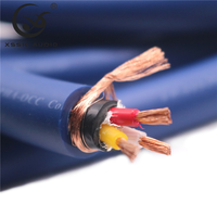 Cable de Alimentación de Audio HIFI de 3 Núcleos de Cobre OFC Libre de Oxígeno, Cable de Alimentación de Alta Gama para Coche, Ordenador, Proyector, Dispositivos de Audio y Video ODM