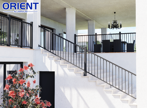 New Arrival Balustrades for Home Decorative Uniquely Designed <strong>V</strong> Aluminum Alloy Stair <strong>Railing</strong> - Product Image 4