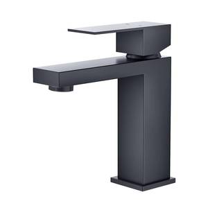 Grifo Mezclador de Agua Inteligente de Alta Calidad CUPC NSF, Grifo de Lavabo Negro Mate a Bajo Precio - Product Image 1