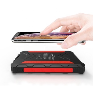 Solare senza fili della banca di potere 28000mah dual usb del pannello solare portatile <span class=keywords><strong>powerbank</strong></span> - Product Image 1