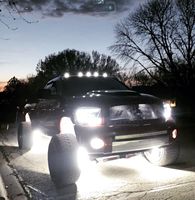 Kingshowstar NOUVEAU Éclairage LED 219 haute puissance, couleur blanc pur, le plus lumineux, pour éclairage de dessous de caisse de véhicules tout-terrain, UTV, ATV, bateaux et motos