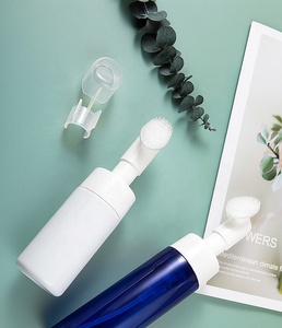 120ml nhựa bọt chai với bàn chải Cổ Phiếu tạo bọt Dispenser cho mặt Sữa rửa mặt và chăm sóc da kem vít nắp niêm phong loại - Product Image 3