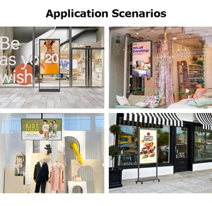 INSOVISION Professional 4K LCD Advertising Screens for Indoor Use for Airport & Retail Store Window <b>Displays</b> - Product Image 2