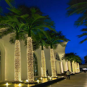 Plantes de cocotier artificielles pour l'intérieur et l'extérieur Faux cocotier Grand cocotier artificiel - Product Image 3