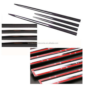 Protecteur de bande de moulage de carrosserie latérale de <span class=keywords><strong>porte</strong></span> de voiture OEM ABS 4 pièces - Product Image 3