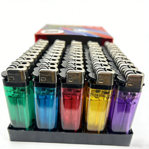 Encendedor Eléctrico Desechable al por Mayor a Precio Económico, Encendedor <span class=keywords><strong>de</strong></span> Rueda <span class=keywords><strong>de</strong></span> <span class=keywords><strong>Gas</strong></span> <span class=keywords><strong>de</strong></span> Plástico con Logotipo Personalizado - Product Image 1