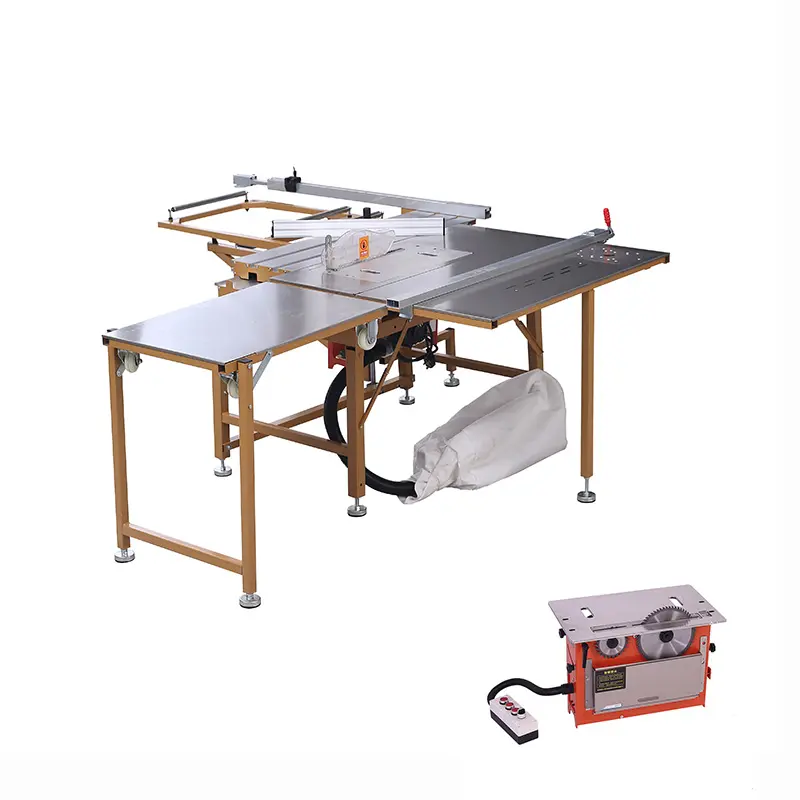 2023 45/90 Degree Full Automatic Sliding Table Saw Wood Cutting Vertical Panel Saw Cutter Machine