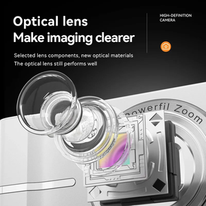 Caméra compacte 50MP 4K Ultra HD avec zoom numérique 16X, mini caméscope de poche pour étudiants, débutants et voyages - Product Image 6